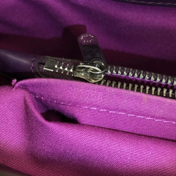 Auth LOUIS VUITTON Passy M5926K Cassis Epi Unclear Handbag - Picture 11 of 16